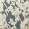 Blue Damask Stripe Woven Pattern Upholstery Fabric by The Yard - SKU: Hubert Royal
